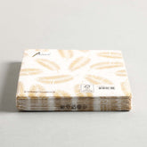 Napkin Palm leaves gold Set of 20